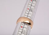 Ladie's 14k Yellow Gold Wide Band Size 5.75"