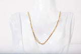 Unisex 14k Yellow Gold Rope Style Chain 17.5"