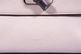 Authentic Gucci Small Bamboo Daily Two-Way Gray Leather Bag