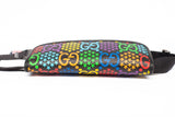 Authentic GUCCI Multicolor/Black GG Supreme Coated Canvas Psychedelic Belt Bag