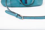 Authentic Gucci Web Dome Satchel Shoulder Bag