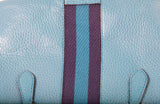 Authentic Gucci Web Dome Satchel Shoulder Bag