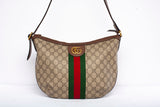 Authentic Gucci Ophidia GG Canvas Small Shoulder Bag