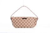 Authentic Gucci GG Boat Pochette Handbag