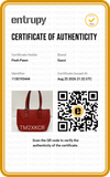 Authentic Red Gucci GG Canvas Small Tote Bag