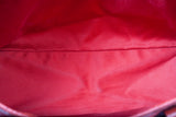 Authentic Red Gucci GG Canvas Small Tote Bag