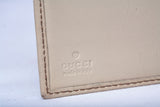 Authentic Gucci GG Canvas Punch French Flap Compact Wallet