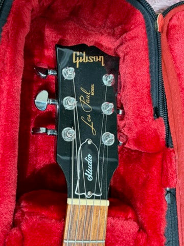 Gibson Les Paul Studio Electric Guitar Smokehouse Burst Case Included 2020