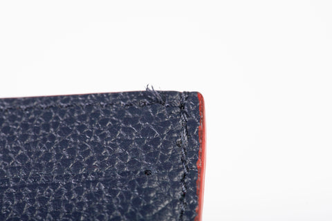 Authentic Louis Vuitton Felicie Pochette Monogram Navy Blue Empriente Leather Crossbody Bag