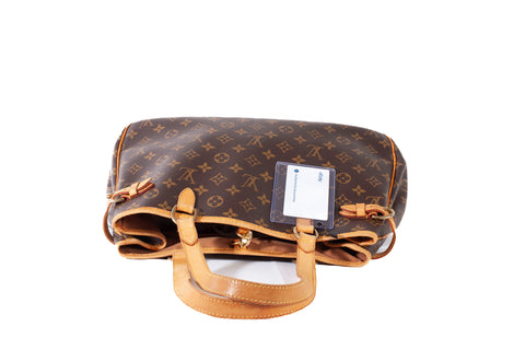 Authentic LOUIS VUITTON Monogram Canvas Batignolles Horizontal Shoulder Bag