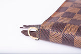 Authentic Louis Vuitton Insolite Damier Ebene Zip Around Wallet