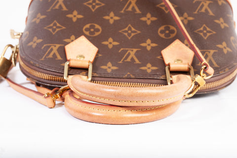 Authentic Louis Vuitton Monogram Canvas Alma BB
