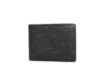 Authentic Louis Vuitton Black Monogram Shadow Multiple Wallet