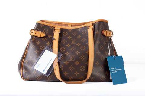 Authentic LOUIS VUITTON Monogram Canvas Batignolles Horizontal Shoulder Bag