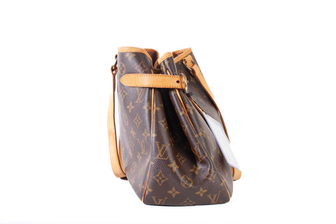 Authentic LOUIS VUITTON Monogram Canvas Batignolles Horizontal Shoulder Bag