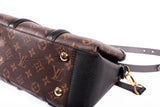 Authentic Louis Vuitton Monogram Canvas Soufflot BB Black Shoulder Bag