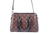 Authentic Louis Vuitton Monogram Canvas Soufflot BB Black Shoulder Bag