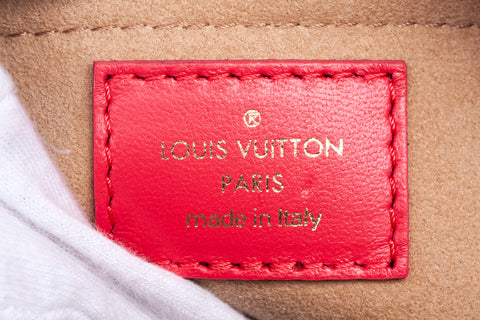 Authentic Louis Vuitton Rose Damier Quilted Leather Troca Pm Shoulder Bag