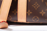 Authentic Louis Vuitton Monogram Keepall Bandouliere 50