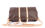 Authentic Louis Vuitton Monogram Keepall Bandouliere 50