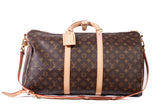 Authentic Louis Vuitton Monogram Keepall Bandouliere 50