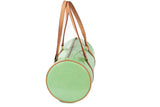 Authentic LOUIS VUITTON Monogram Green Bedford Vernis Papillon 30 Handbag