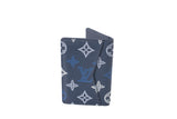 Authentic Louis Vuitton Navy Monogram Shadow Pocket Organizer