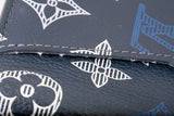 Authentic Louis Vuitton Navy Monogram Shadow Pocket Organizer