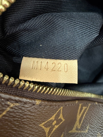 Authentic Louis Vuitton Brown Monogram Canvas Bumbag