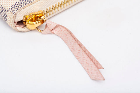 Authentic Louis Vuitton Damier Azur Clemence Wallet
