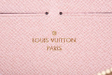 Authentic Louis Vuitton Damier Azur Clemence Wallet