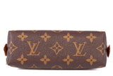 Authentic LOUIS VUITTON Monogram Canvas Cosmetic Pouch