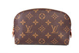 Authentic LOUIS VUITTON Monogram Canvas Cosmetic Pouch