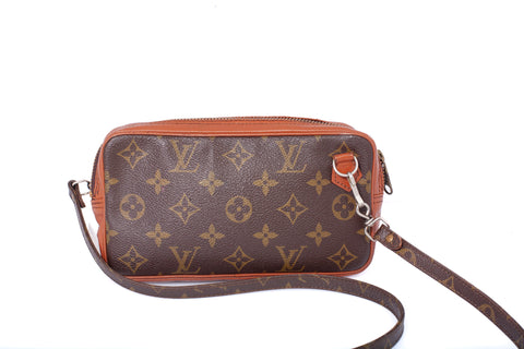 Authentic Vintage LOUIS VUITTON Monogram Canvas Marly Shoulder Bag