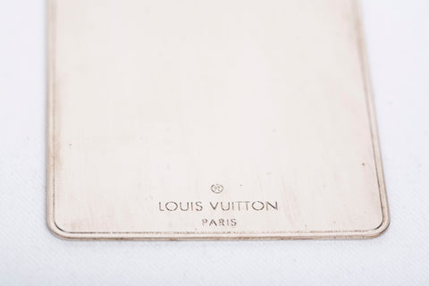 Louis Vuitton Blue Monogram Mini Lin Canvas Pochette Cles Key and