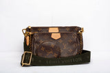 Authentic Louis Vuitton Multi Pochette Accessoires Crossbody Bag