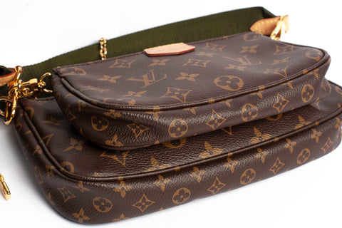 Authentic Louis Vuitton Multi Pochette Accessoires Crossbody Bag