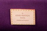 Authentic Louis Vuitton GM Monogram Vernis Bellevue Violette Tote Bag