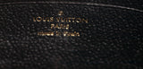 Authentic Black Louis Vuitton Monogram Empreinte Rosy Wallet On Chain