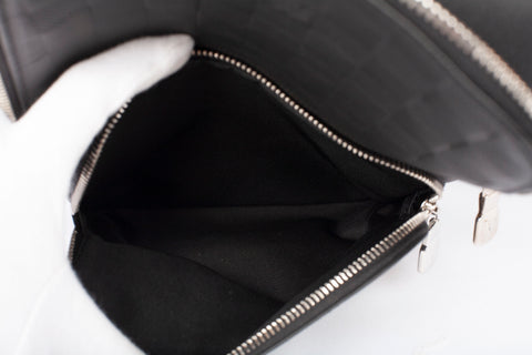 Authentic Black Louis Vuitton Damier Infini Avenue Sling Bag