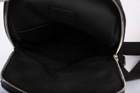Authentic Black Louis Vuitton Damier Infini Avenue Sling Bag