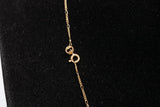 Ladies 18k Yellow Gold Pearl by the Yard 18'' Necklace