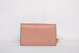 Authentic Pink Gucci GG Interlocking Wallet on Chain Shoulder Bag