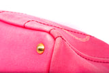 Authentic Pink Prada Canapa Small Logo Tote Bag
