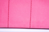 Authentic Pink Prada Canapa Small Logo Tote Bag