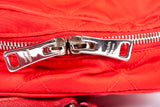 Authentic Ladies Red Prada Quilted Tesstuto Impuntu Mini Backpack