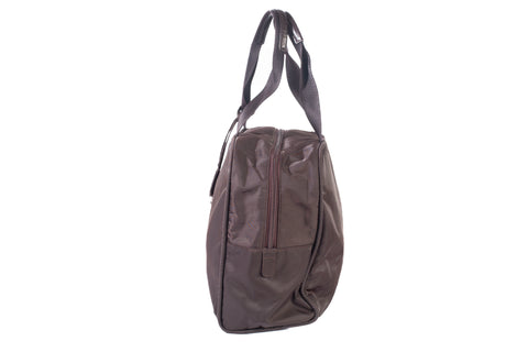 Authentic Prada Vintage Brown Tessuto Nylon Handbag