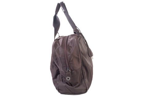 Authentic Prada Vintage Brown Tessuto Nylon Handbag