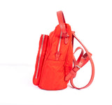 Authentic Ladies Red Prada Quilted Tesstuto Impuntu Mini Backpack