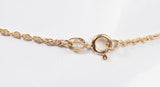 Ladies 14k Yellow Gold Dainty Rope Style Chain 22"